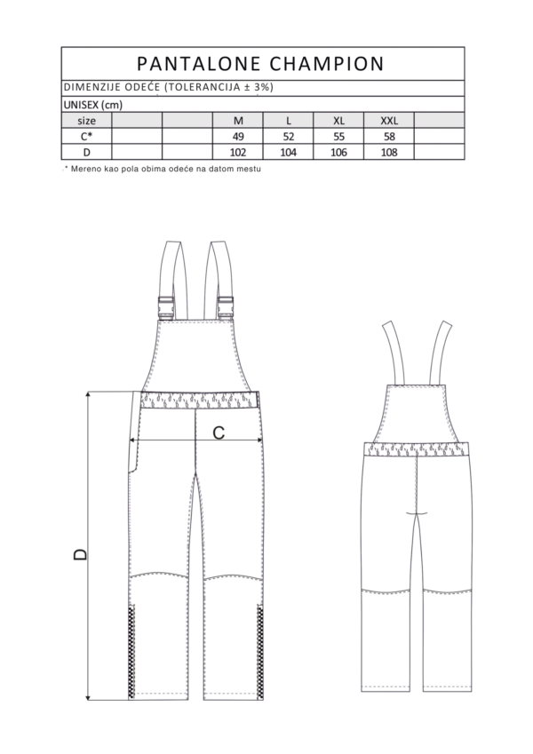 Gappay markirantske pantalone Champion - Image 8